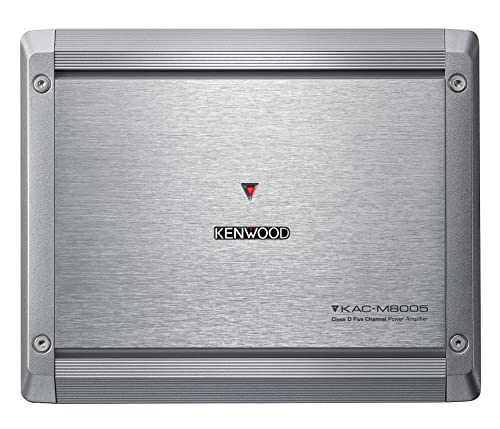 KENWOOD KAC-M8005 5-Channel Marine/Motorsports Car Amplifier - 1600 Watts, Waterproof, High-Pass Filters, Saltwater Resistant | Enhance Your Outdoor Audio Experience! KENWOOD KAC-M8005 5-Channel Marine/Motorsports Car Amplifier - 1600 Watts, Waterproof, High-Pass Filters, Saltwater Resistant | Enhance Your Outdoor Audio Experience!